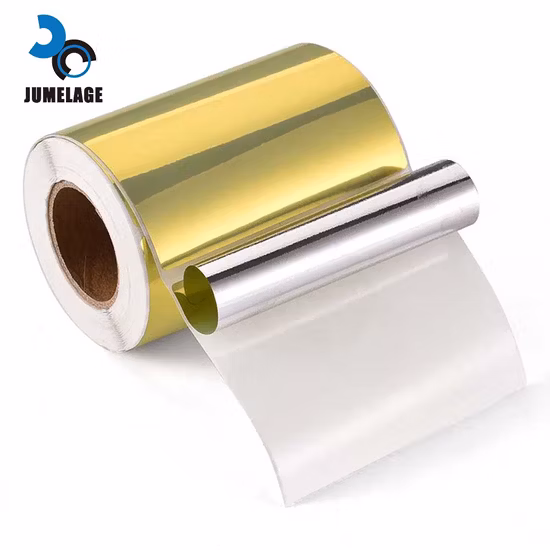 Сделано в Китае. Металлизация ПЭТ и ОПП. Золотая композитная карта. Специальная пленка.